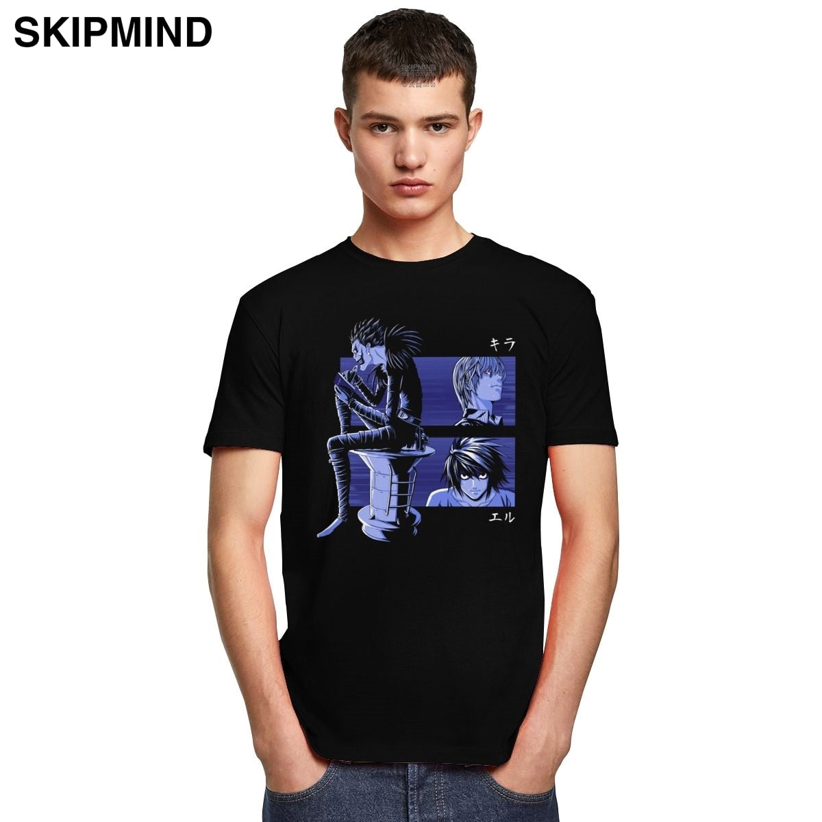 Mens Novelty Death Note Shinigami Ryuk Tshirt