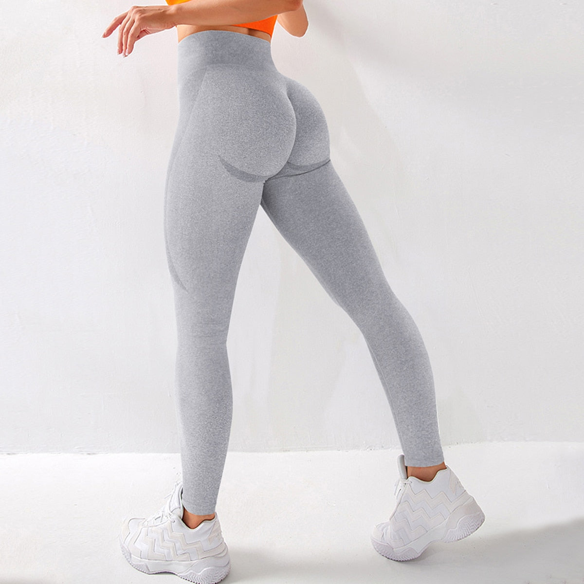 RUUHEE Womens High Waist Seamless Leggings