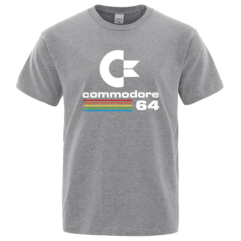 Mens Summer Commodore 64 Print T Shirt