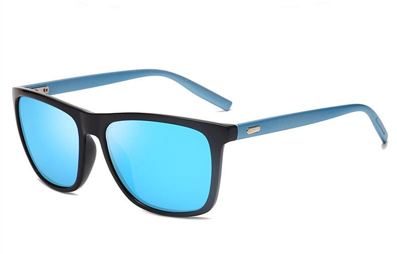 Men/Women Polarized Square Mirror Driving Sun Glasses