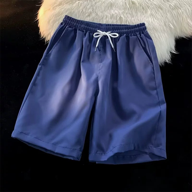 Mens Trendy Simple and Fresh Casual Shorts