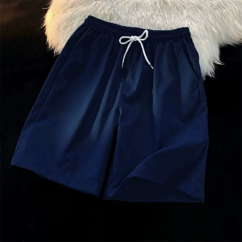 Mens Trendy Simple and Fresh Casual Shorts