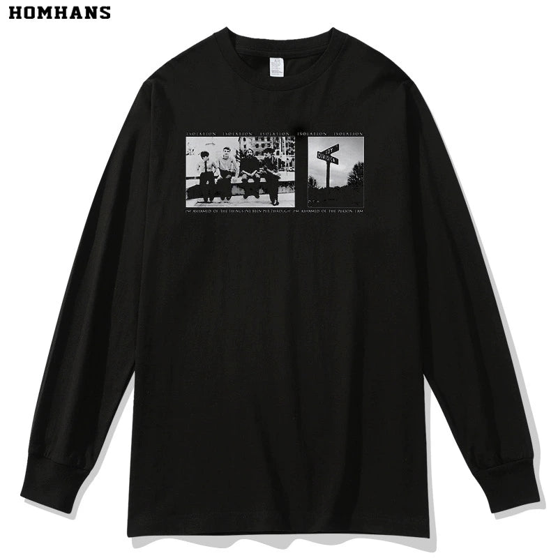 Unisex JOY DIVISION Nostalgic Style Retro Long-Sleeved Sweater