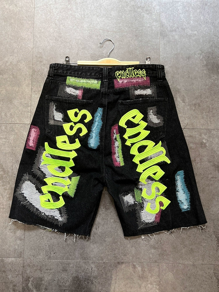 Mens Hip Hop-Aware High Quality Shorts