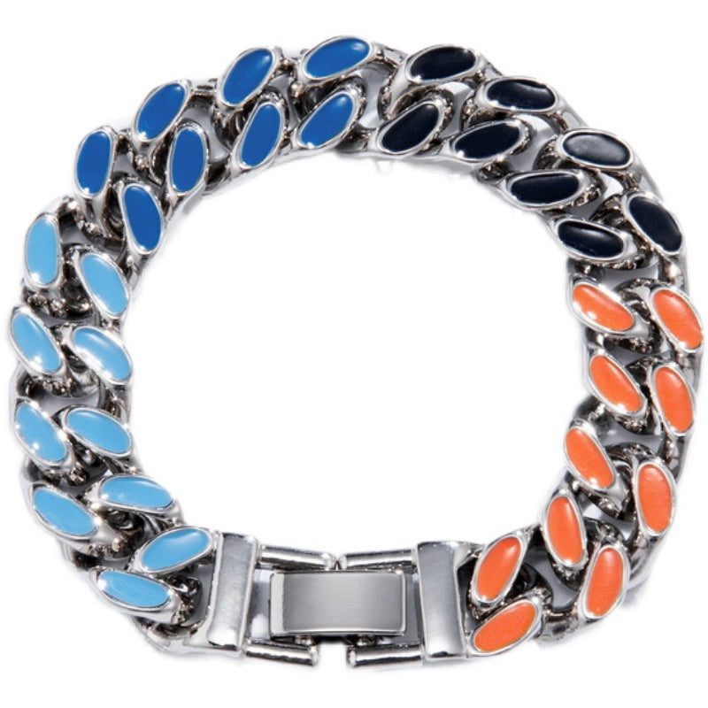 Unisex European and American Fashion Brand Men's Hanging Ornaments Unique Fashion Bracelet