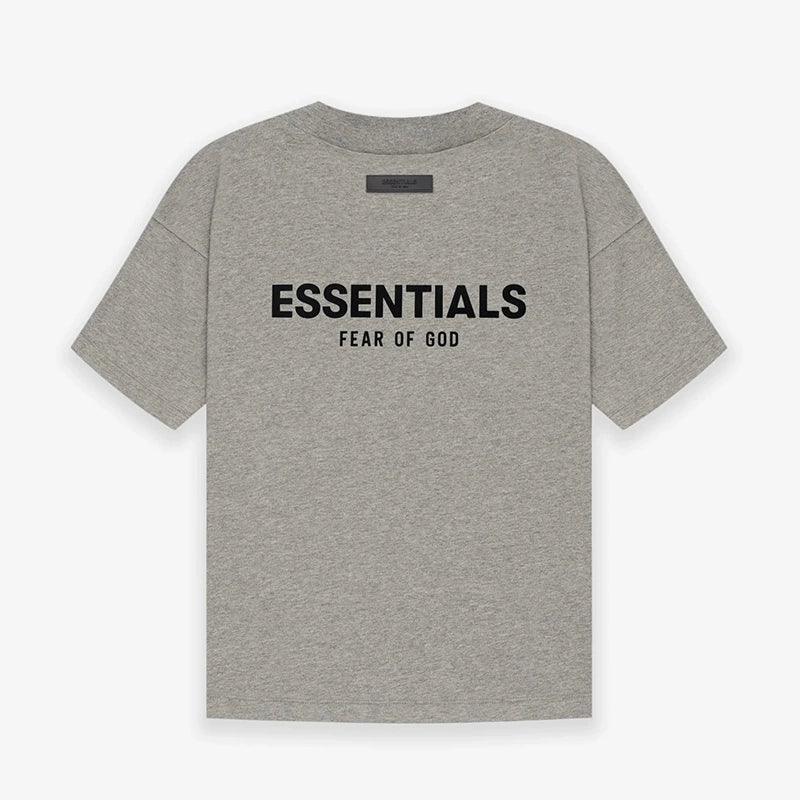 Mens Essentials Flocked Printed Short Sleeve T-shirt