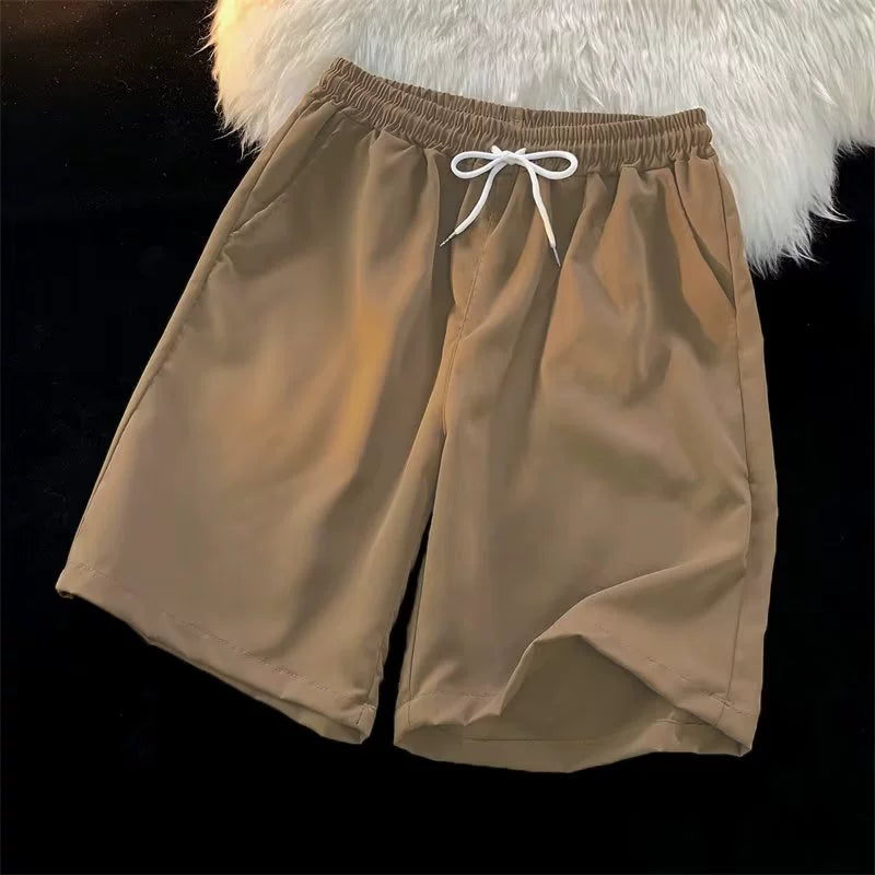 Mens Trendy Simple and Fresh Casual Shorts