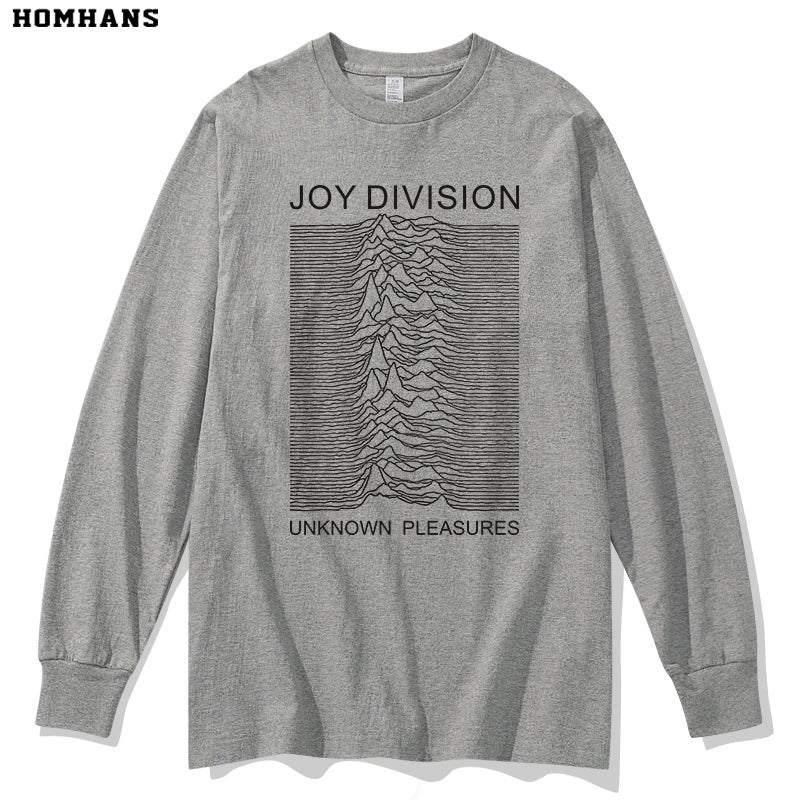 Unisex JOY DIVISION Nostalgic Style Retro Long-Sleeved Sweater