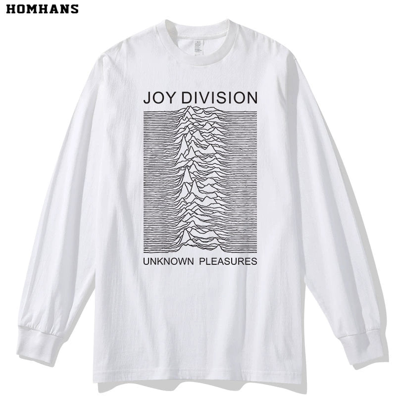 Unisex JOY DIVISION Nostalgic Style Retro Long-Sleeved Sweater