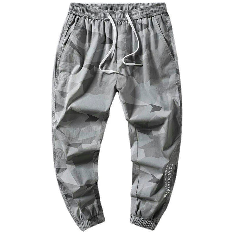 Men Thin Exercise Camouflage Non-Magnetic Work Overalls Pants