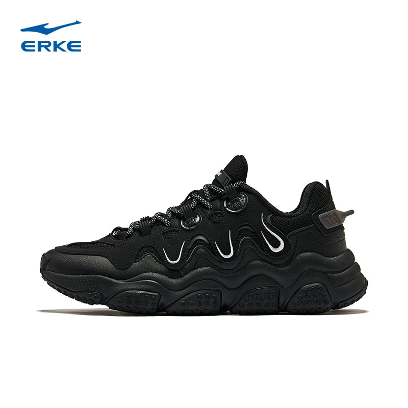 Mens Hongxing Erke Couple Cloud Casual Shoes New Thick Sole Versatile Sneaker Increased Men's Clunky Sneakers