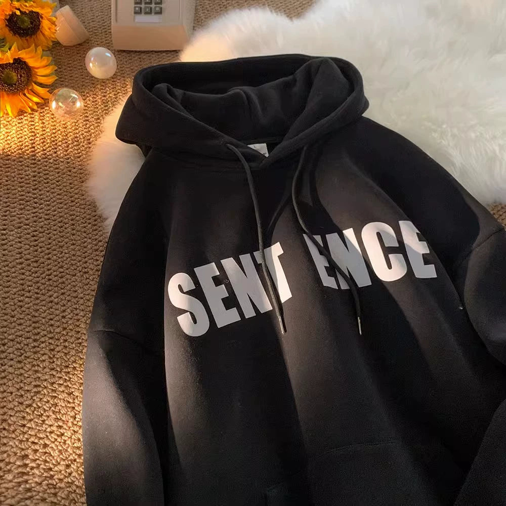 Mens Oversize SENTENCE Sweatshirt