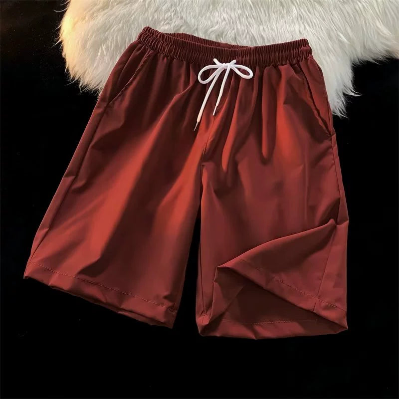 Mens Trendy Simple and Fresh Casual Shorts