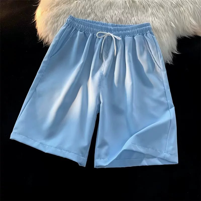 Mens Trendy Simple and Fresh Casual Shorts