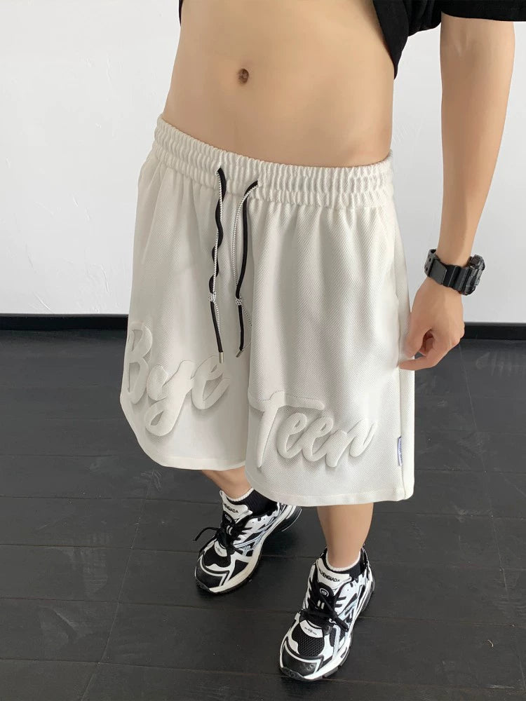 Mens Fifth Pants Casual Sports Trunks