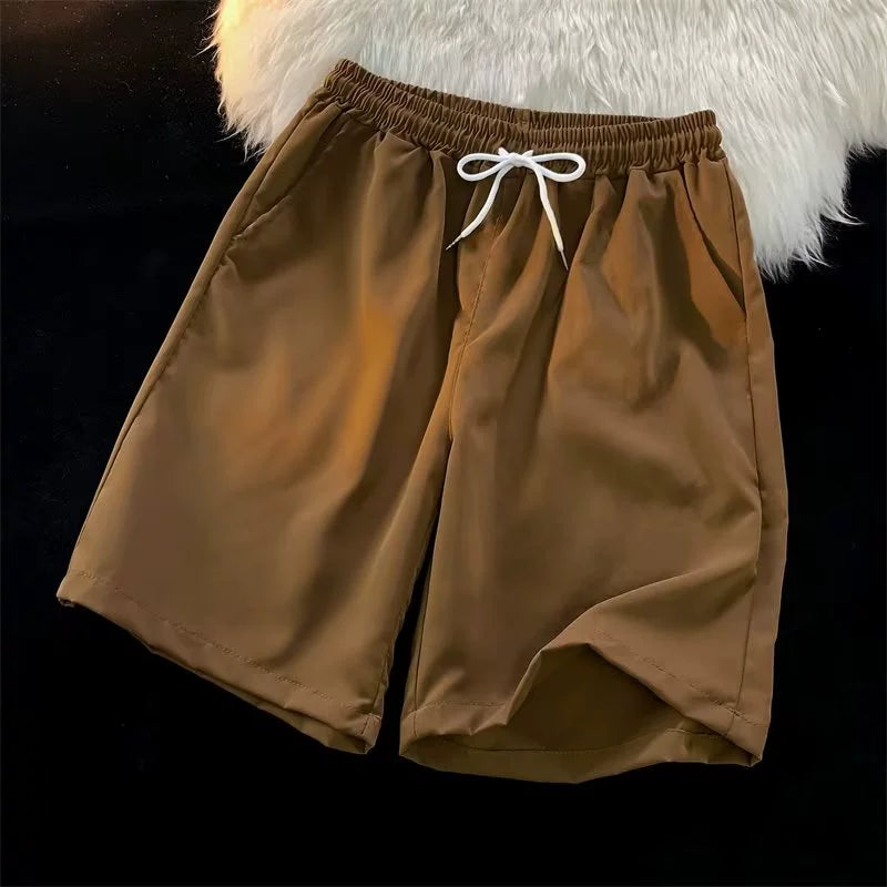 Mens Trendy Simple and Fresh Casual Shorts