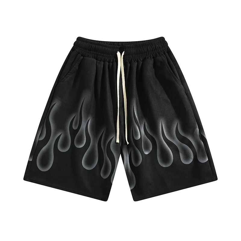 Mens Hip Hop Boyue Shorts Creative Fashion Trendy Shorts