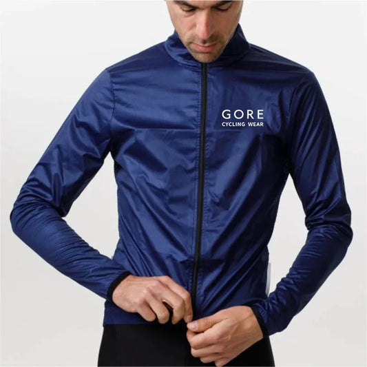 Mens GORE CYCLING WEAR Long Sleeved Weatherproof Jacket