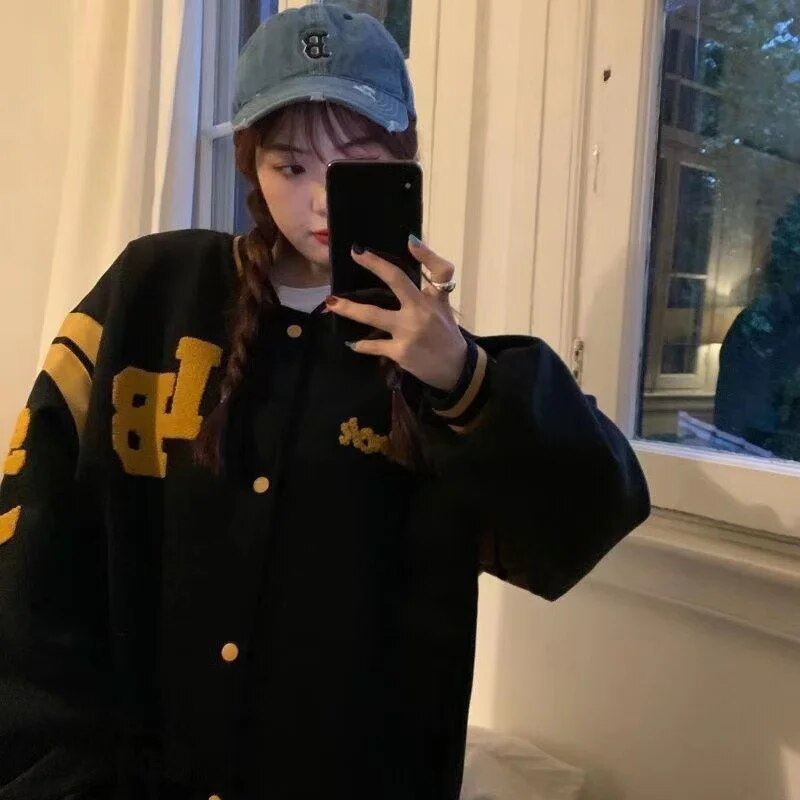 Unisex trendy brand retro Y2K baseball jackets