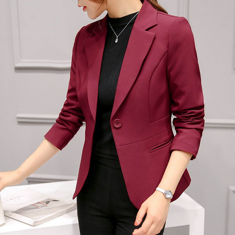 Women Formal Slim Blazers