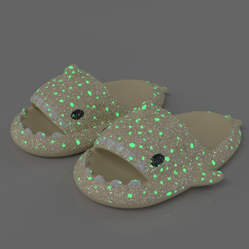 Fluorescence Shark Slippers