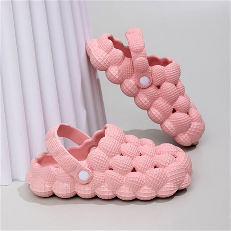 SHEVALUES Clogs Bubble Ball Sandals