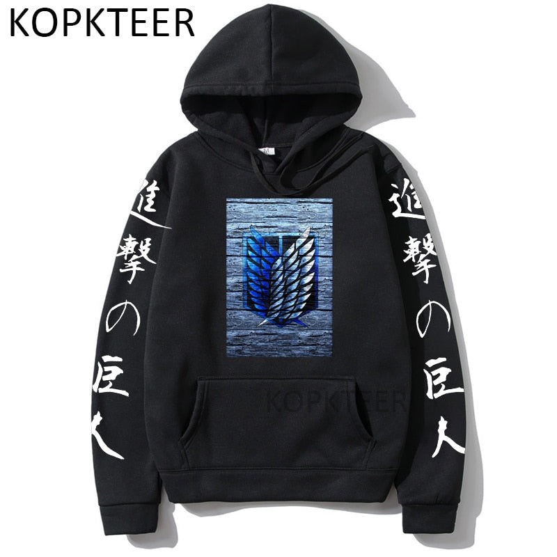 Unisex Attack on Titan Hoodie Japanese Anime