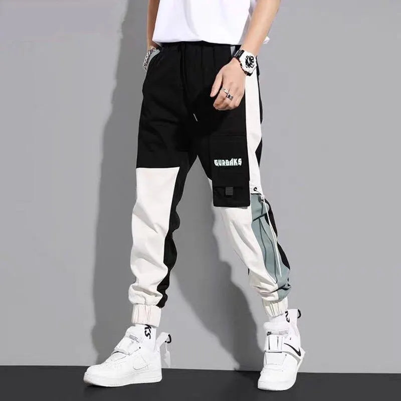 Mens Cargo Pants Men Streetwear Cotton Joggers Fashion