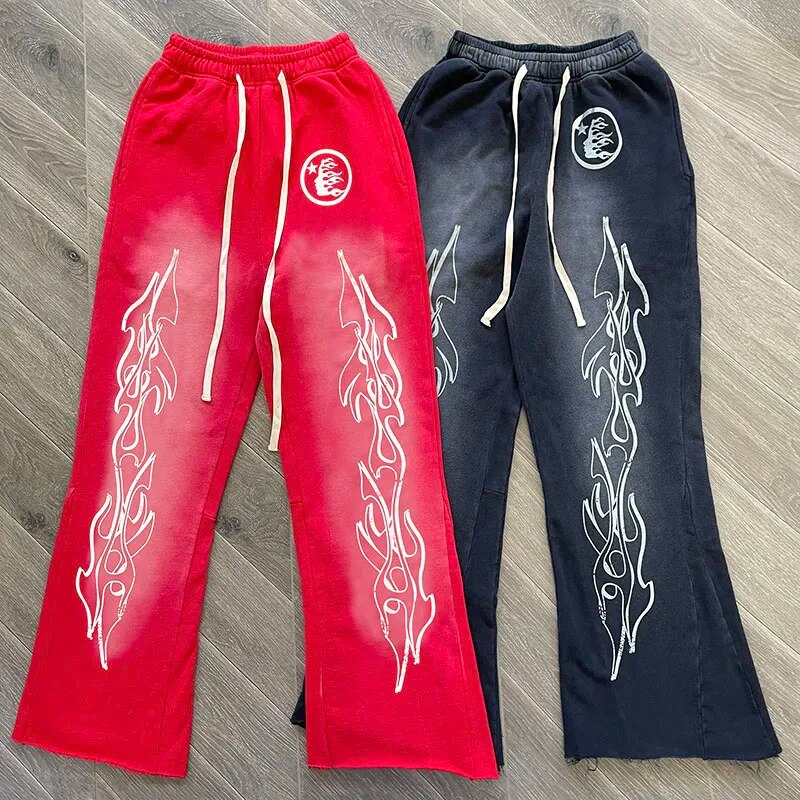 Unisex Y2K Hellstar Streetwear Vintage Harajuku Hip Hop Gothic  sweatpants