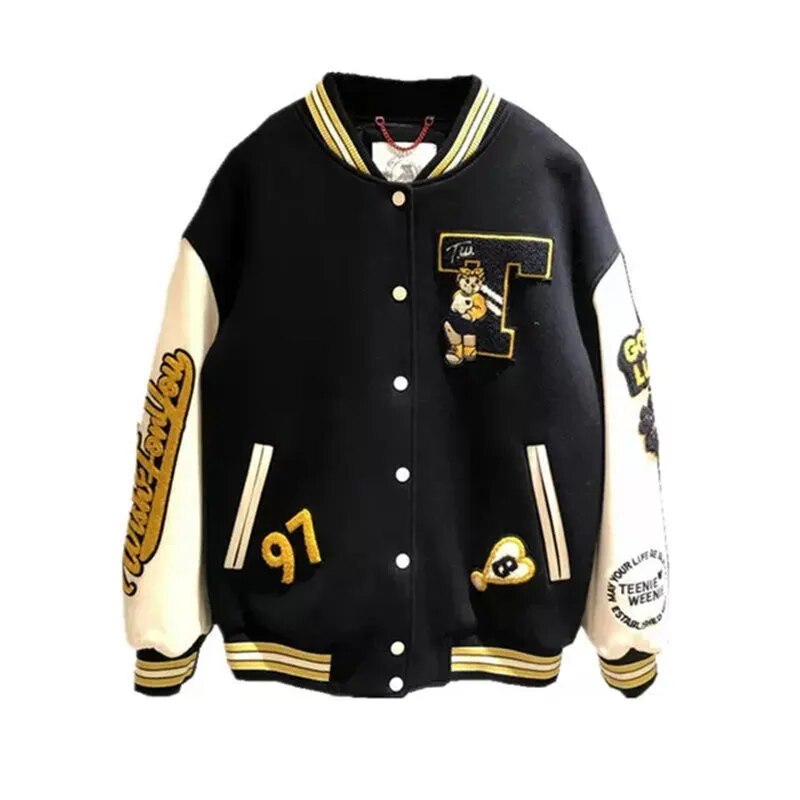 Unisex trendy brand retro Y2K baseball jackets