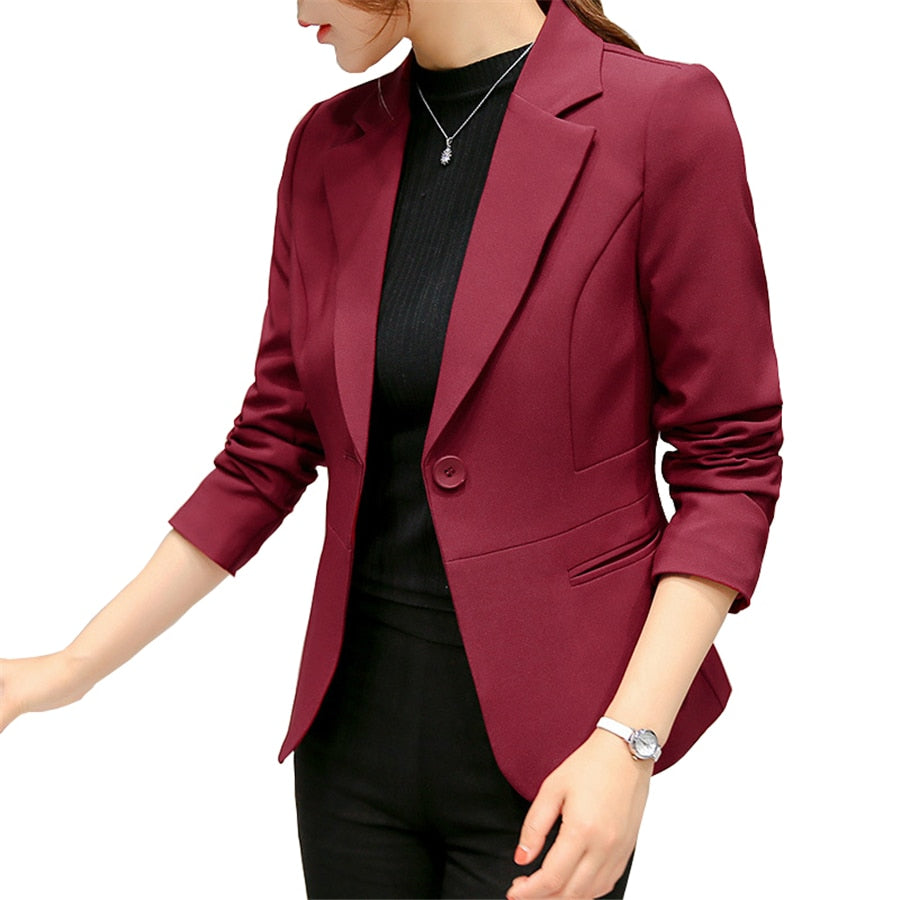 Women Formal Slim Blazers