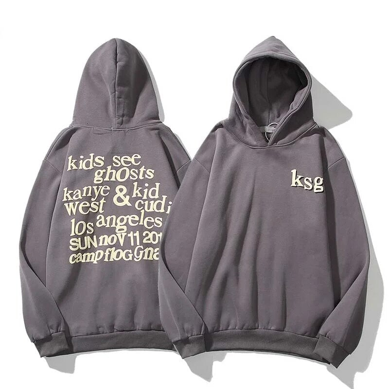 KANYEWESTXKIDCUDI World tour merch high quality hoodies