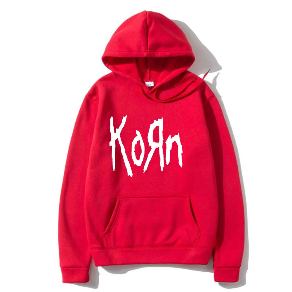 Unisex Korn Rock Band Harajuku Street Sweatshirts