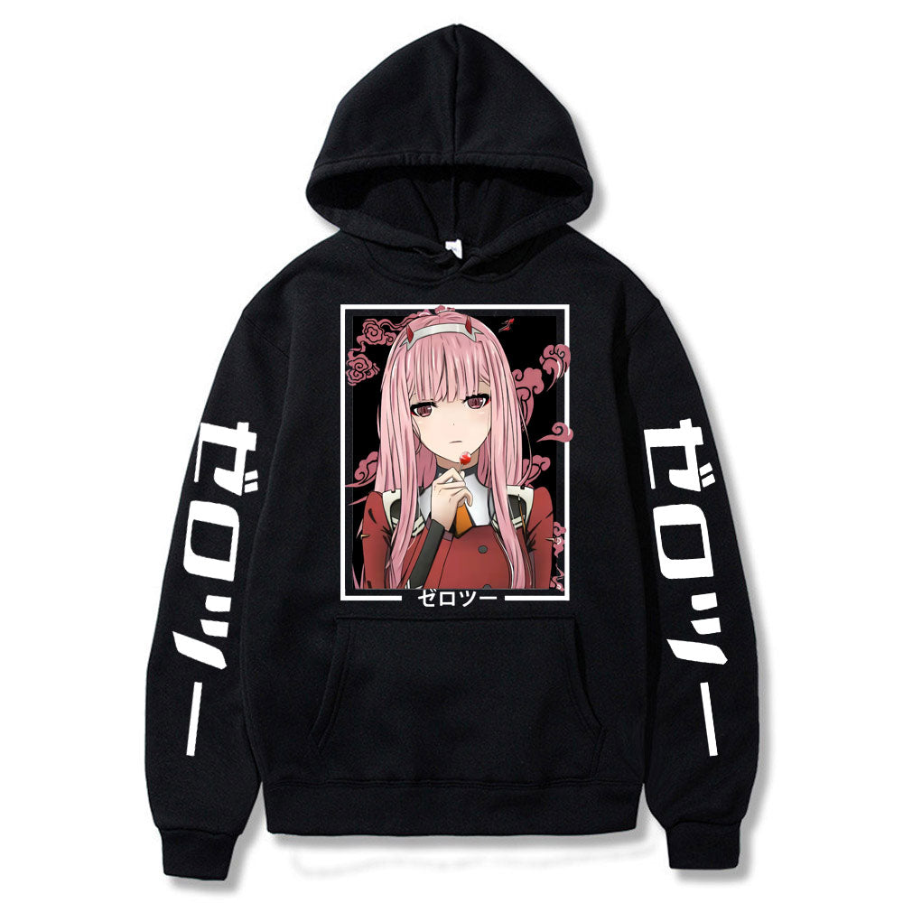 Mens Harajuku Pullover Hoodie Anime