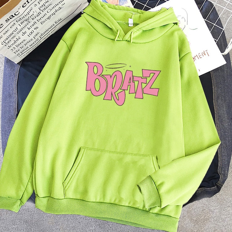 unisex Bratz Letter print hoodie