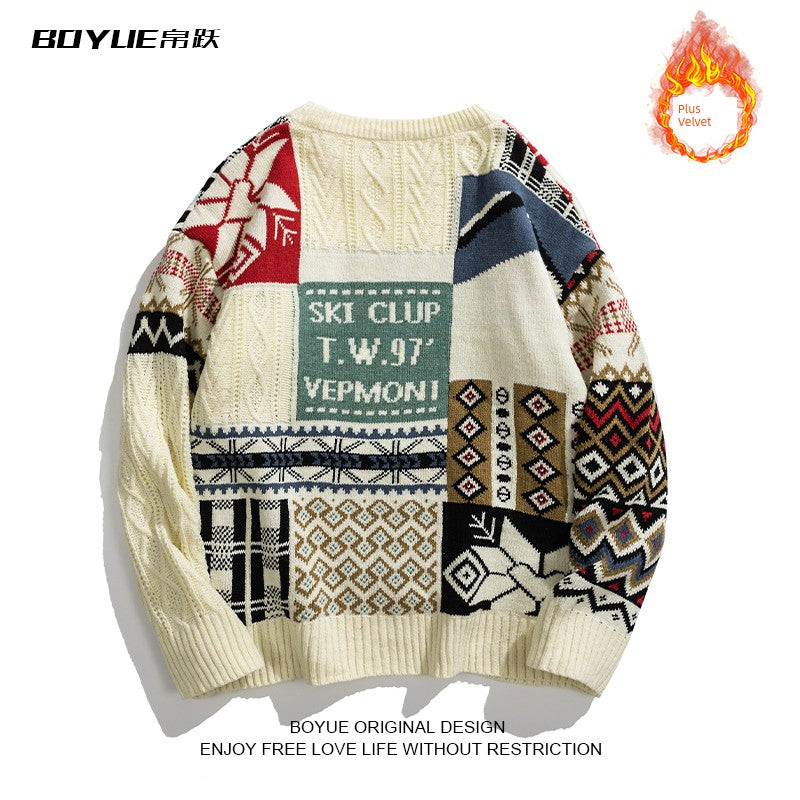 Unisex Boyue Street-Style Sweater