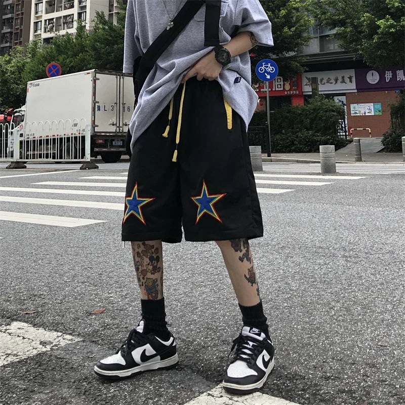 Mens High Fashion Street Hiphop Casual Shorts