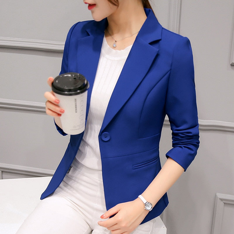 Women Formal Slim Blazers