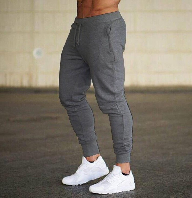 Mens Muscle Fitness Running Pants