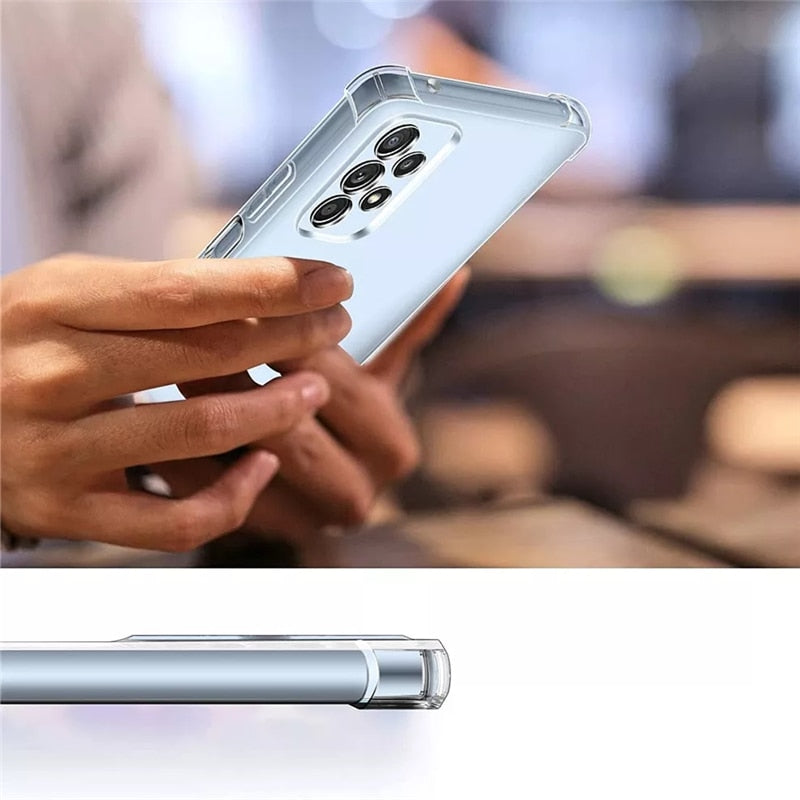 Luxury Clear Phone Case For Samsung