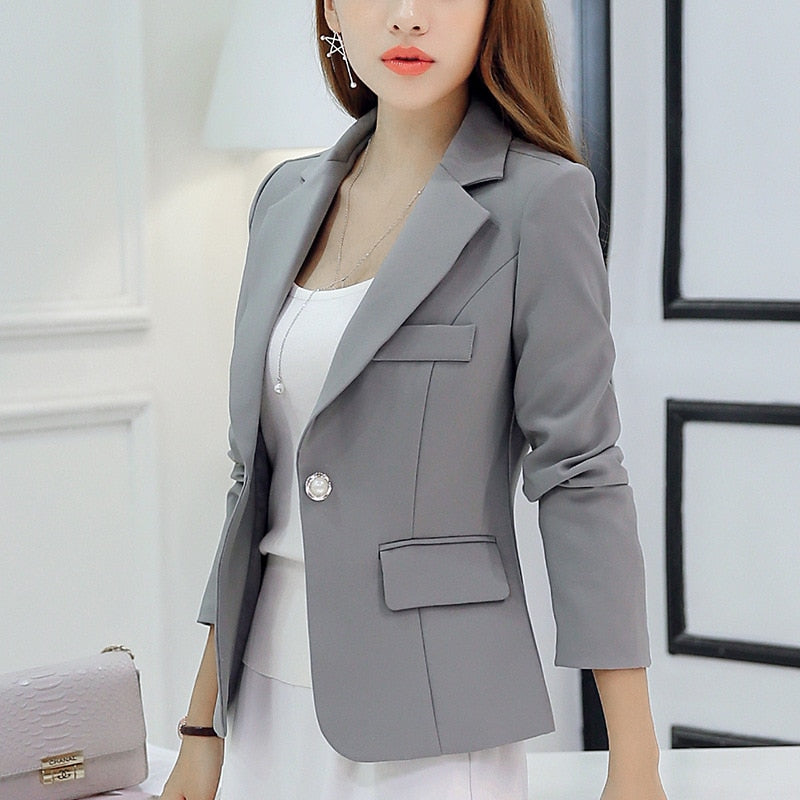 Women Formal Slim Blazers