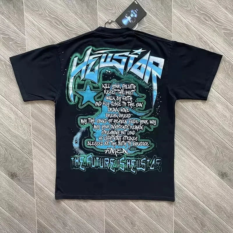 Mens hellstar Future Short Sleeve T-shirt