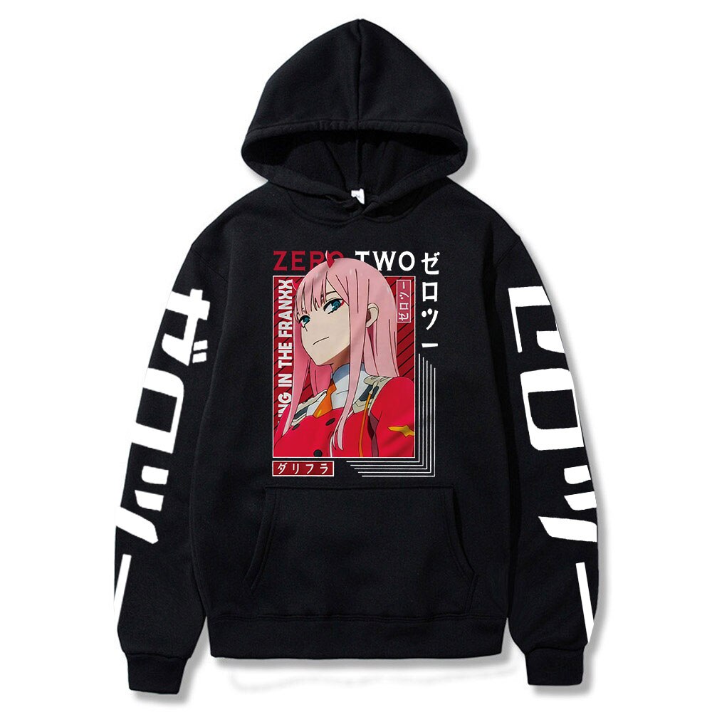 Mens Harajuku Pullover Hoodie Anime