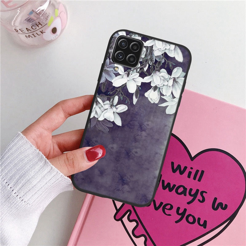 Love Heart Butterfly Flower Graphic Samsung Case