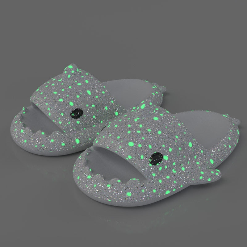 Fluorescence Shark Slippers