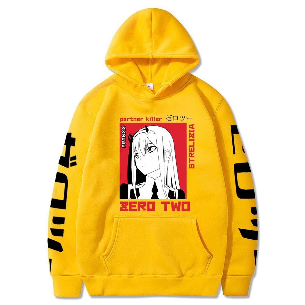 Mens Harajuku Pullover Hoodie Anime