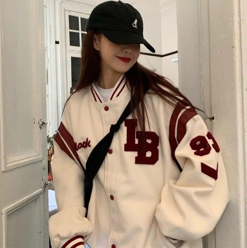 Unisex trendy brand retro Y2K baseball jackets