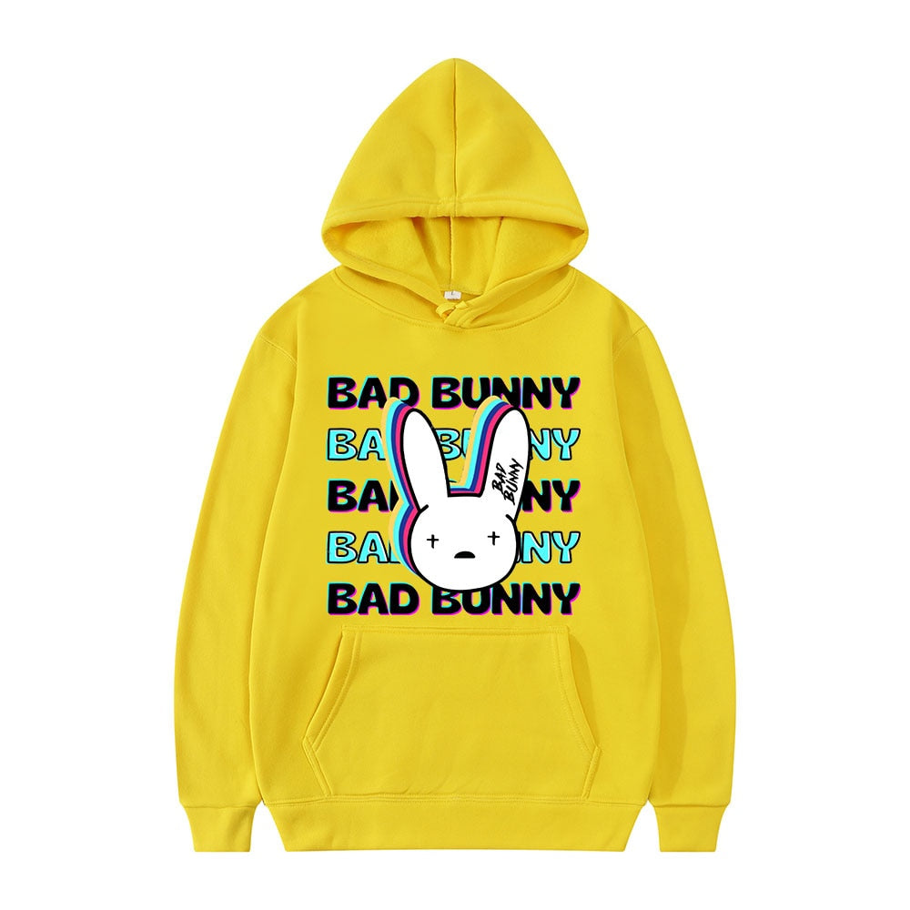 Unisex Funny Bad Bunny Graphic Hoodie