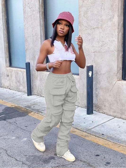 Women's High Waist Y2K Streetwear