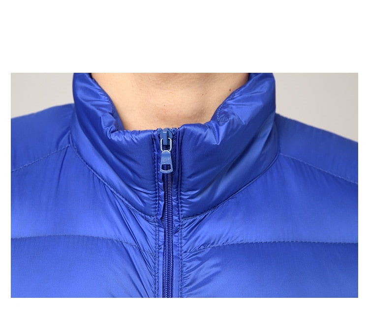 Men's All-Season Ultra Lightweight Packable Down Breathable Coat